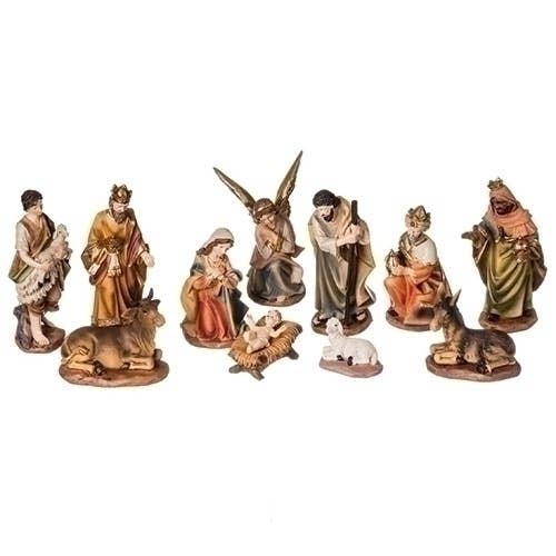 Color Nativity, 11-piece Set