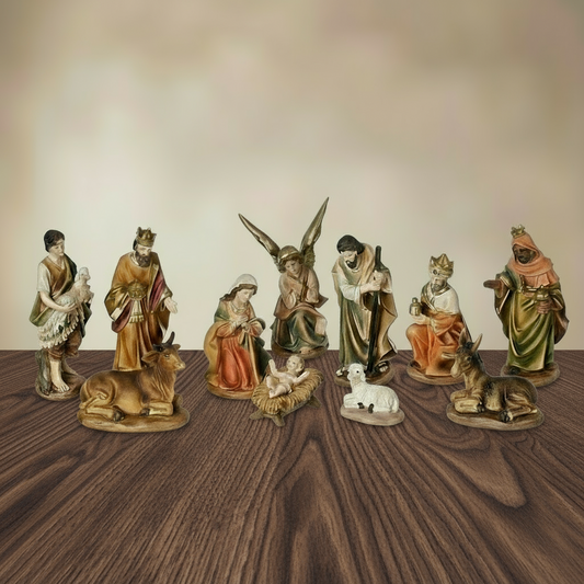 Color Nativity, 11-piece Set