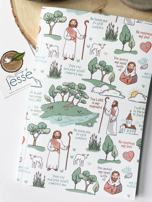 The Good Shepherd Ruled Notebook | Journal I Psalm 23